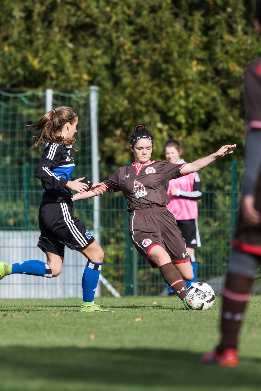 Bild 312 - B-Juniorinnen Hamburger SV - FC St.Pauli : Ergebnis: 1:2